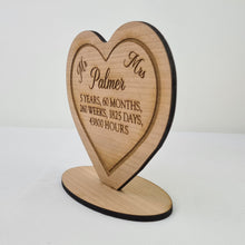 Load image into Gallery viewer, Engagement Presents-Wedding present - Wooden Heart