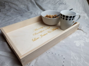 Personalised Best Ever Breakfast In Bed Tray
