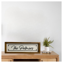Load image into Gallery viewer, Farmhouse style modern sign, Rustic, Gift, Uk, Hallway, Wall decor, Family sign