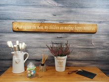 Load image into Gallery viewer, Wooden sign - Personalised Gifts For Her - Please Excuse The Mess... - Ex stock