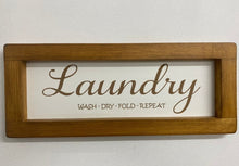 Load image into Gallery viewer, Farmhouse style modern sign, Rustic, Gift, Uk, Hallway, Wall decor, Laundry room