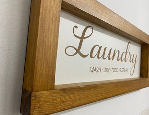 Farmhouse style modern sign, Rustic, Gift, Uk, Hallway, Wall decor, Laundry room