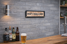 Load image into Gallery viewer, Dads BBQ and Grill sign  - Wooden 3D Sign - available in different colours - Gift  - Home Décor - Fathers Day