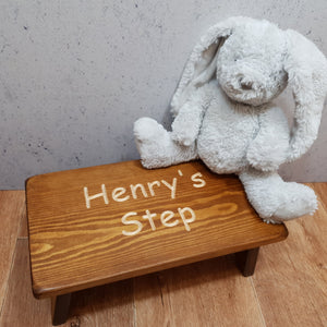 Personalised Gifts - "Personalised Child's Step"