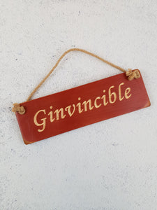 Personalised Gifts For Her - Hanging Sign - Ginvinsable