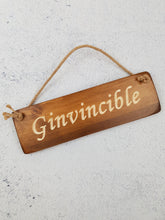 Load image into Gallery viewer, Personalised Gifts For Her - Hanging Sign - Ginvinsable