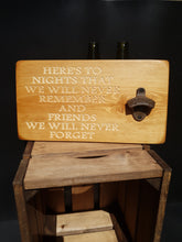 Load image into Gallery viewer, Personalised Gifts For Him - Personalised Bottle Opener - Friends