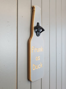 Wooden Bottle opener-Frunk as Duck