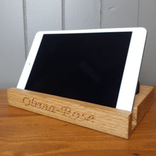 Load image into Gallery viewer, Personalised iPad stand