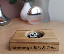 Load image into Gallery viewer, Personalised Wedding Ring Dish / Bits and Bobs Tray / Loose change dish / Wedding Ring Dish / Bridal Party Gifts / Ring Tray / Anniversary