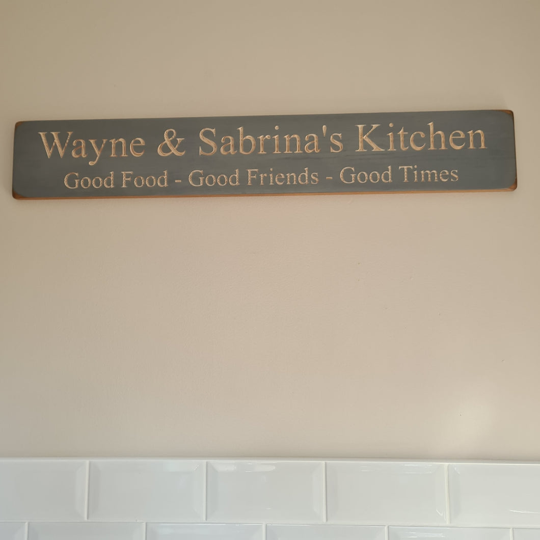 Kitchen sign 