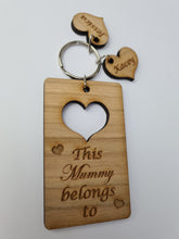 Load image into Gallery viewer, Mums Key ring-Mothers Day 