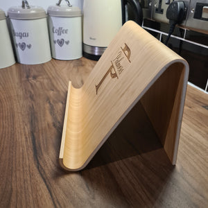 Beautiful Contemporary Bamboo Stand - Ideal iPad / Tablet / Cookery Book Stand