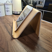 Load image into Gallery viewer, Beautiful Contemporary Bamboo Stand - Ideal iPad / Tablet / Cookery Book Stand