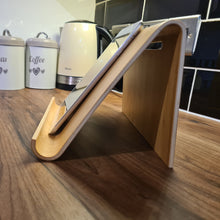 Load image into Gallery viewer, Beautiful Contemporary Bamboo Stand - Ideal iPad / Tablet / Cookery Book Stand