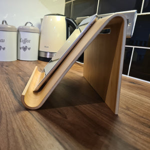Beautiful Contemporary Bamboo Stand - Ideal iPad / Tablet / Cookery Book Stand