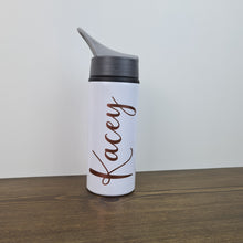 Load image into Gallery viewer, Personalised Premium Drinks Bottle - Aluminium Personalised Water Bottles - Back to school bottle.