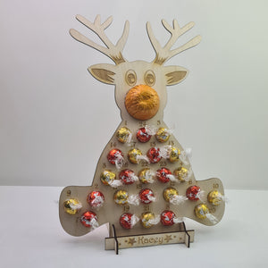 Luxury Personalised Reindeer Advent Calendar