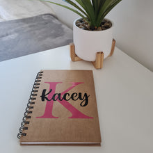 Load image into Gallery viewer, Personalised Initial &amp; Name Note Book | Note Pad | Back to School | Kids Notepad | Teacher | Children | Miss | Mr | Gift | Present | Custom