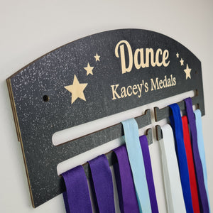 Personalised Medal Holder - Medal Display Medal Hanger - Dancer -  Running - Gymnastics -Swimming -  Gift For people