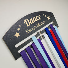 Load image into Gallery viewer, Personalised Medal Holder - Medal Display Medal Hanger - Dancer -  Running - Gymnastics -Swimming -  Gift For people