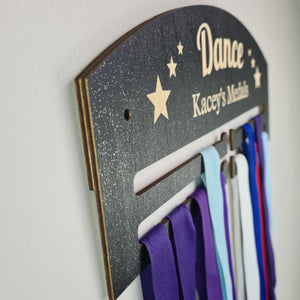 Personalised Medal Holder - Medal Display Medal Hanger - Dancer -  Running - Gymnastics -Swimming -  Gift For people