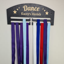 Load image into Gallery viewer, Personalised Medal Holder - Medal Display Medal Hanger - Dancer -  Running - Gymnastics -Swimming -  Gift For people