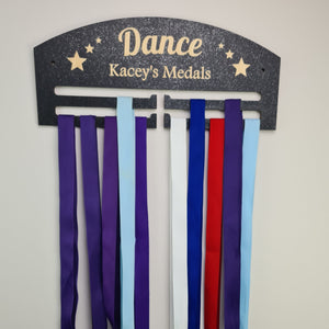 Personalised Medal Holder - Medal Display Medal Hanger - Dancer -  Running - Gymnastics -Swimming -  Gift For people