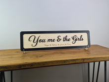 Load image into Gallery viewer, You me and the Kids - Wooden 3D Sign - Home décor - Personalised sign