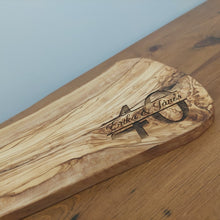 Load image into Gallery viewer, Personalised Olive Wood Chopping/Cheese Board