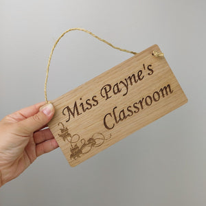 Teachers classroom sign 