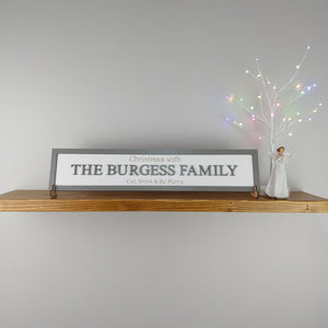 3D wooden Christmas sign 