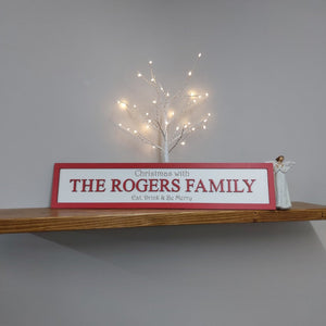 3D wooden Christmas sign 