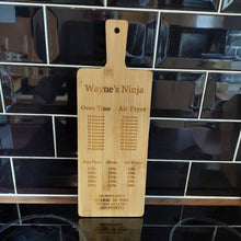 Load image into Gallery viewer, Fathers day Personalised Ninja Chopping board