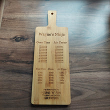 Load image into Gallery viewer, Fathers day Personalised Ninja Chopping board