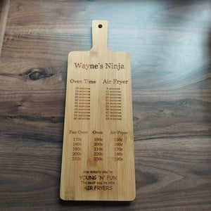 Fathers day Personalised Ninja Chopping board