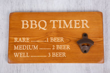 Load image into Gallery viewer, Personalised Gifts For Him - Personalised Bottle Opener - BBQ Timer