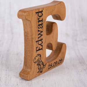 Wooden Personalised letter