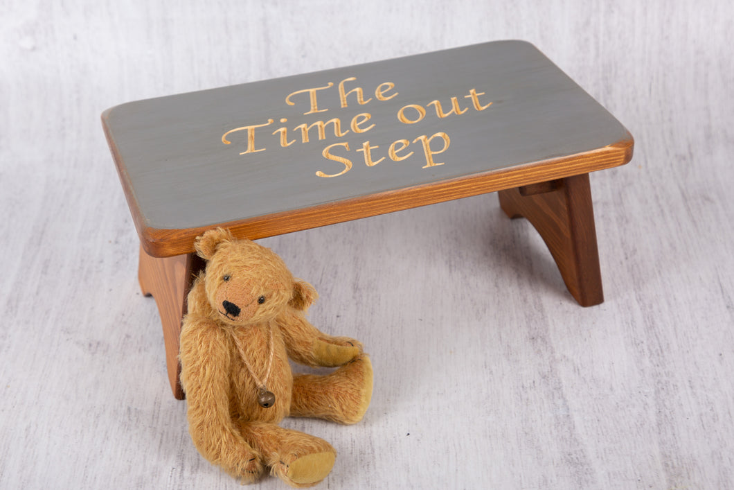 Personalised Wooden Gifts - Time Out Step