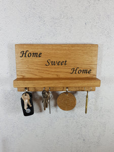 Home Sweet Home - Personalized Key Hanger, Key Holder - Gift for