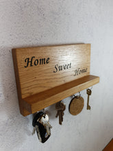 Load image into Gallery viewer, Personalized Gifts For Him - Engraved Magnetic Key Holder with Shelf