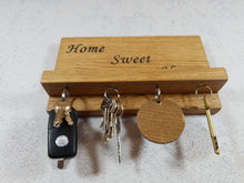 Load image into Gallery viewer, Personalized Gifts For Him - Engraved Magnetic Key Holder with Shelf