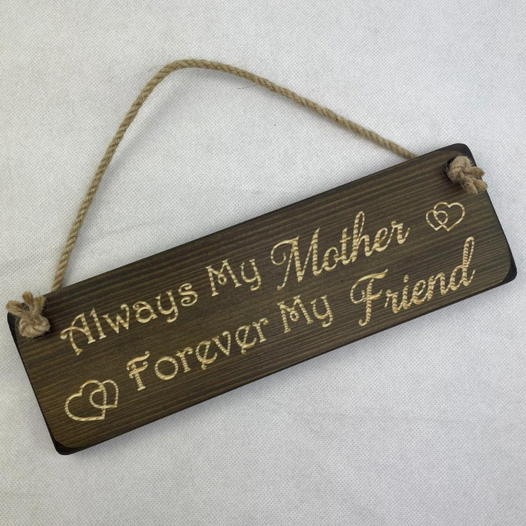 Mother's day gift - Mother's Day Wood Sign -  Wooden Wall Hanging - Gift for her - Gift for mum - Wall Decor