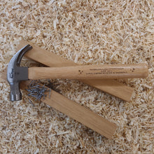 Load image into Gallery viewer, Personalised 16oz Hammer -Fathers Day