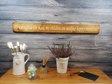Load image into Gallery viewer, Wooden sign - Personalised Gifts For Her - Please Excuse The Mess...