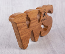 Load image into Gallery viewer, Engagement Presents - Double Oak Personalised Letters