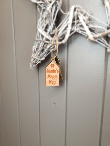 Wooden Magic Santa Key