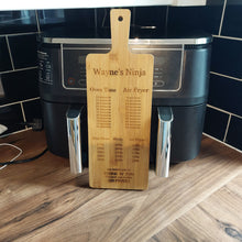 Load image into Gallery viewer, personalised wooden chopping board 