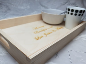 Personalised Best Ever Breakfast In Bed Tray
